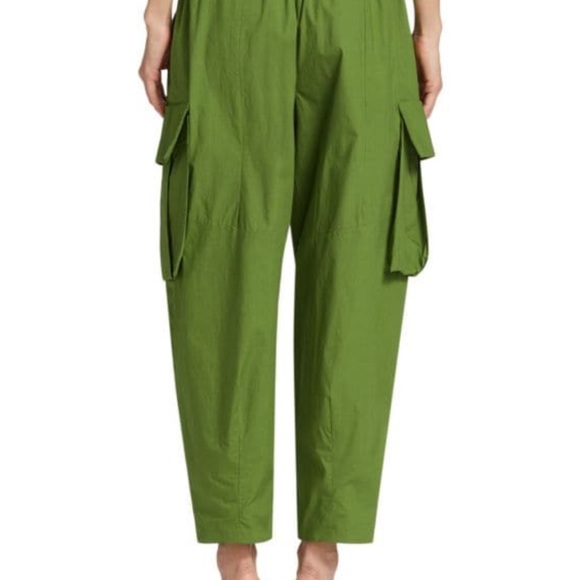 FARM Rio Green Cropped Pants - Picture 5 of 11